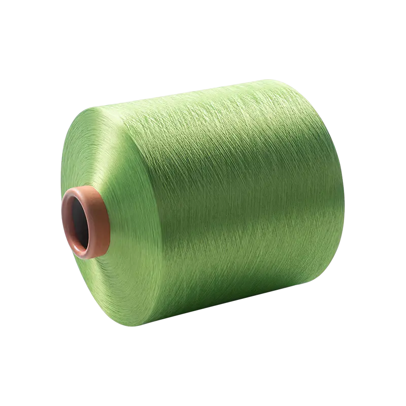 Polyester filament yarn, textile yarn