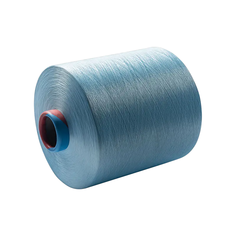 Polyester filament yarn, textile yarn