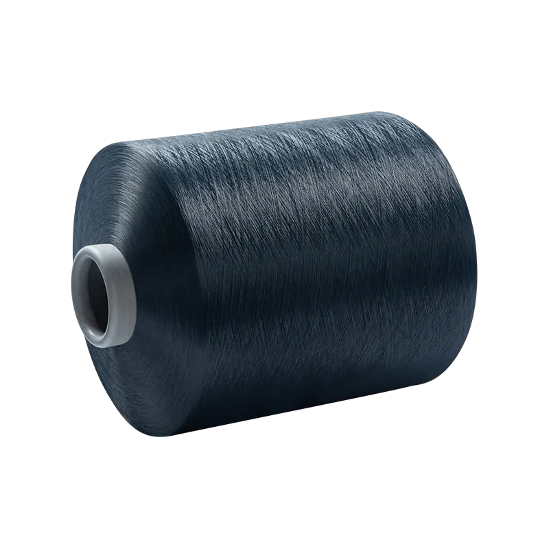 Polyester filament yarn, textile yarn